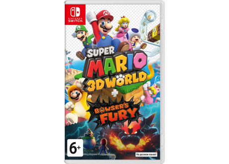 Super Mario 3D World + Bowser's Fury [Nintendo Switch, русская версия]