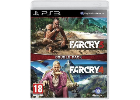 Far Cry 3 + Far Cry 4 (R-2) [PS3, английская версия]