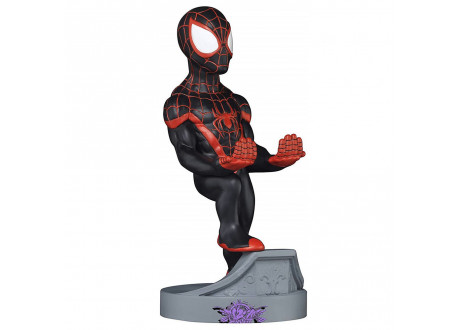 Фигурка-подставка для геймпада/телефона Cable Guys - Marvel's Spider-Man: Miles Morales
