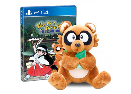 Pocky & Rocky Reshrined - Plushie Bundle (SLG) [PS4, английская версия]