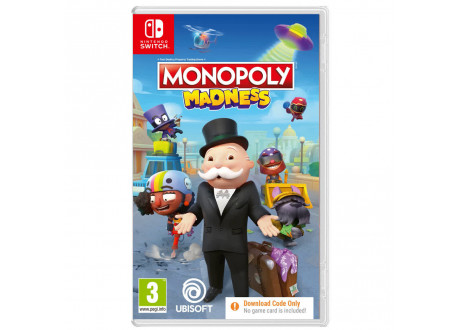 Monopoly Madness (Code in a Box) [Nintendo Switch, русские субтитры]