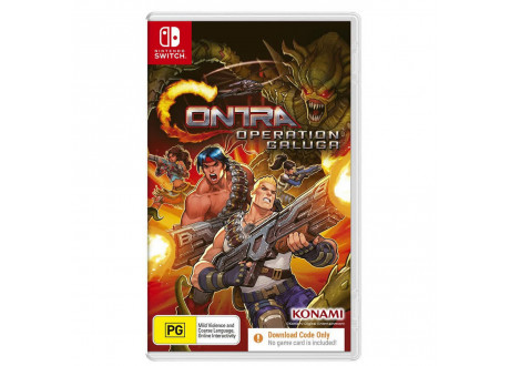 Contra: Operation Galuga (Code in box)  [Nintendo Switch, русские субтитры]