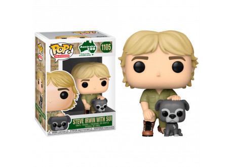 Фигурка Funko POP! Television: Australia Zoo - Steve Irwin with Sui Vinyl Figure