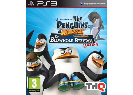 DreamWorks The Penguins of Madagascar: Dr.Blowhole Returns (R-3) [PS3, английская версия]
