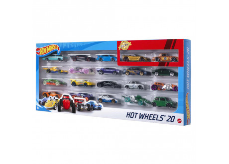 Набор машинок MATTEL Hot Wheels - 20 шт.