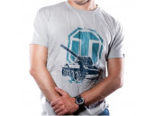 Футболка T-Shirt World of Tanks - Logo, Light Grey Size M