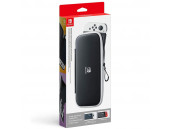 Чехол Nintendo Switch Oled Carrying Case & Screen Protector - Black (Official)