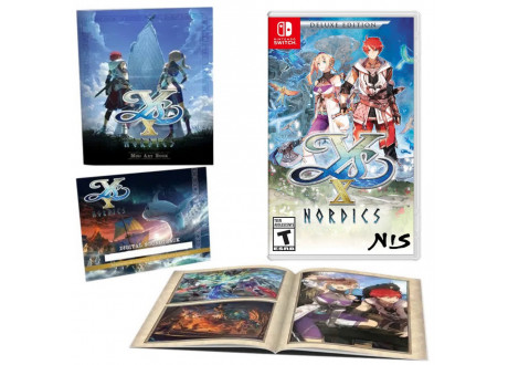 Ys X: Nordics - Deluxe Edition [Switch, английская версия]