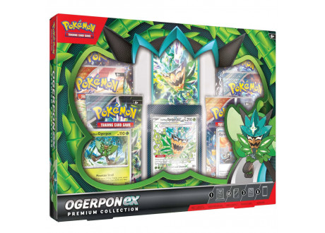 Карточная игра Pokemon Trading Card Game: Ogerpon ex Premium Collection