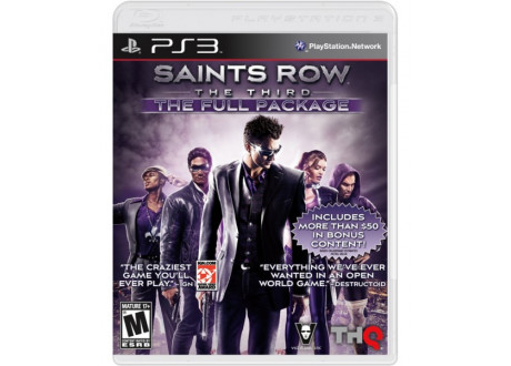 Saints Row The Third - The Full Package [PS3, русские субтитры]