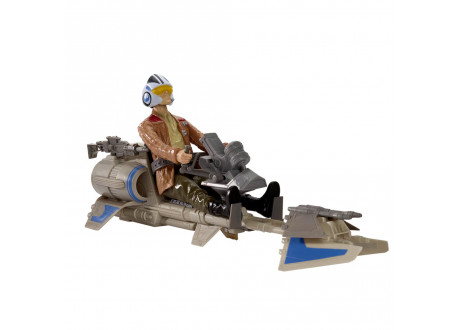 Экшн-фигурка Star Wars: The Force Awakens - Speeder Bike with Poe Dameron Action Figure