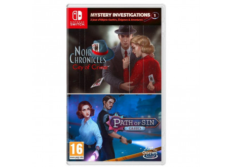 Myst. Invest. 1: Noir Chronicles: City of Crime+Path Of Sin:Greed  [Nintendo Switch, русская версия]