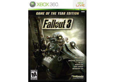 Fallout 3 - Game of the Year Edition [Xbox 360 - Xbox One, английская версия]