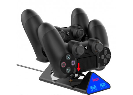 Зарядная станция PS4 Dual Charging Dock for Controllers PG-P4021 iPega