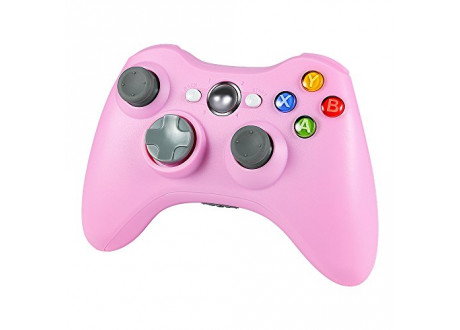 Джойстик X-BOX 360 Controller Wireless Pink (NSF-00003)