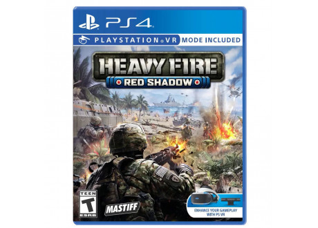 Heavy Fire: Red Shadow (с поддержкой  PS VR) [PS4, английская версия]