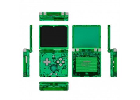 Портативная игровая приставка Anbernic RG35XXSP Transparent Green