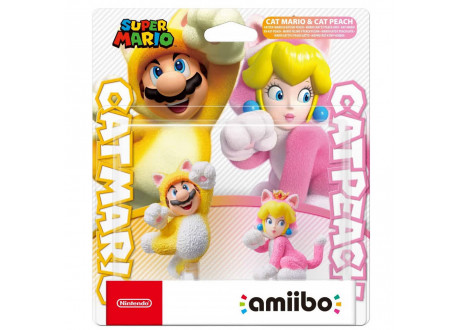 Cat Mario & Cat Peach (Super Mario коллекция) [Nintendo Amiibo Character]