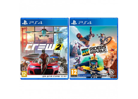 Riders Republic + The Crew 2 [PS4, русские субтитры]