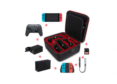 Сумка Nintendo Switch Storage Carrying Bag Case TNS-1898 DOBE