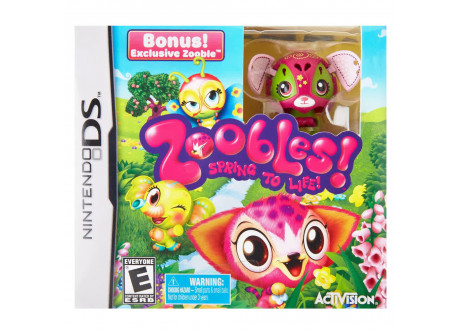 Zoobles: Spring To Life incl. Zoobie Toy [NDS, английская версия]