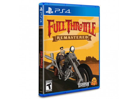 Full Throttle: Remastered [PS4, английская версия]