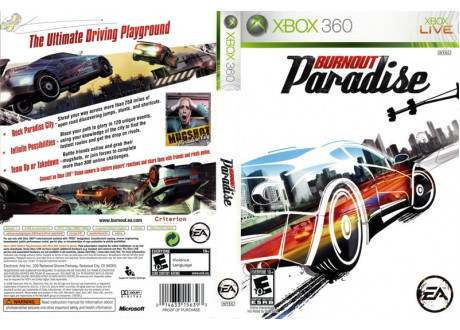 Burnout Paradise [Xbox 360, английская версия]