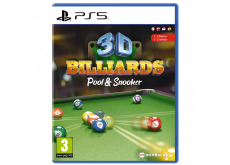 3D Billiards: Pool and Snooker [PS5, английская версия]