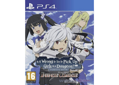 Is It Wrong to Try to Pick Up Girls in a Dungeon? Infinite Combate [PS4, английская версия]