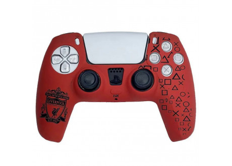 Чехол защитный PS5 Silicone Case for Controller FC Liverpool