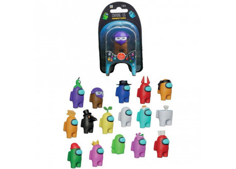 Фигурка Among Us - Crewmate Mini Figures 1-Pack Blister Box (Random), 4cm