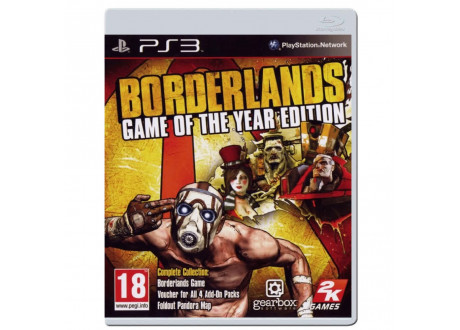 Borderlands - Game of the Year Edition [PS3, английская версия]