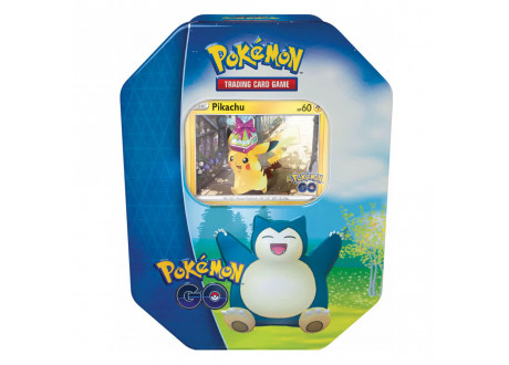 Карточная игра Pokemon Trading Card Game: Pokemon GO - Snorlax Tin Box