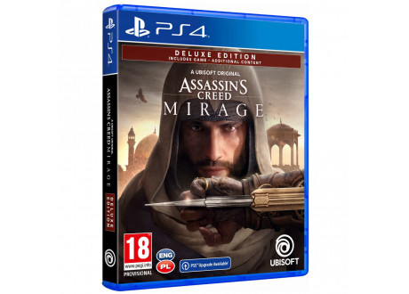 Assassin's Creed Mirage - Deluxe Edition [PS4, русские субтитры]