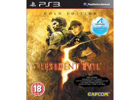 Resident Evil 5 - Gold Edition [PS3, английская версия]