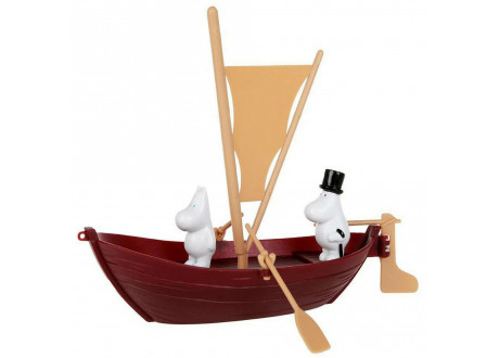 Набор фигурок MARTINEX Moomin - Moominpappa's Sailing Boat