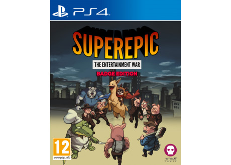 SuperEpic: The Entertainment War - Baddge Edition [PS4, английская версия]