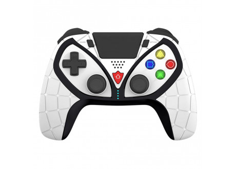 Джойстик Android/IOS/WIN/PS4/PS3 Spiderman Wireless Controller White PG-P4012C iPega