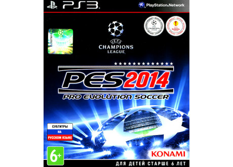 PES 2014 Pro Evoiution Soccer [PS3, английская версия]