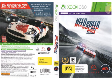 Need for Speed Rivals (с поддержкой MS Kinect) [Xbox 360, русская версия]