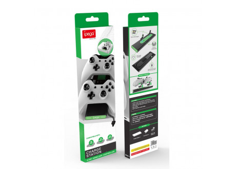 Зарядная станция XB One Dual Charging Dock Black/Green PG-XB003 iPega