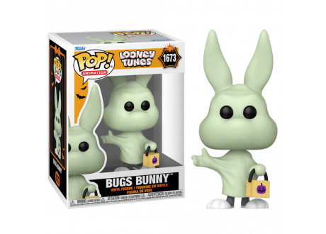 Фигурка Funko Pop! Animation:  Looney Tunes Halloween - Bugs Bunny (Ghost)​ (1673)