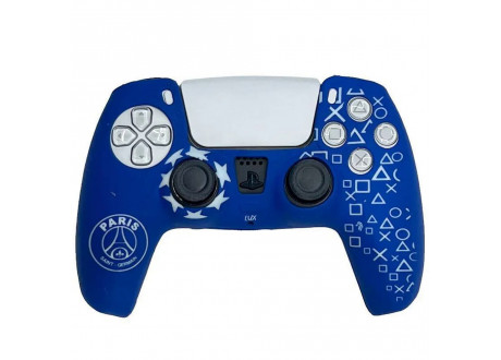 Чехол защитный PS5 Silicone Case for Controller FC Paris Saint-Germain