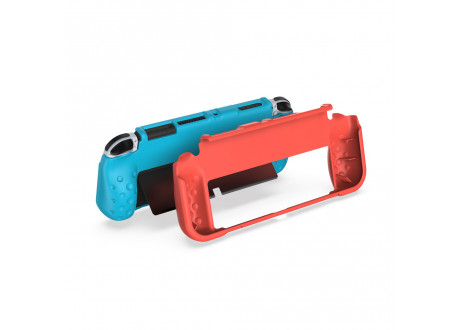 Чехол N-Switch OLED Protective Case TNS-1142 DOBE Blue