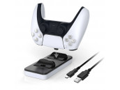 Зарядная станция PS-5 Dual Charging Dock for Controllers Black/White TP5-0591