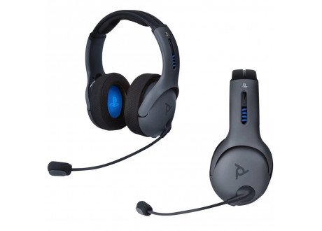 Наушники беспроводные PS4 LVL50 Stereo Headset Wireless - Grey PDP