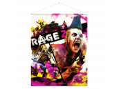 Настенный свиток Wallscroll Rage 2 - Key Art, 100x77cm