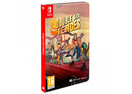 Double Kick Heroes - Steelbook Edition [Switch, русские субтитры].