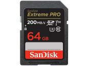 SDXC 64GB SanDisk Class 10 Extreme Pro V30 UHS-I U3 (200 Mb/s) SDXC 64GB SanDisk Class 10 Extreme Pro V30 UHS-I U3 (200 Mb/s)