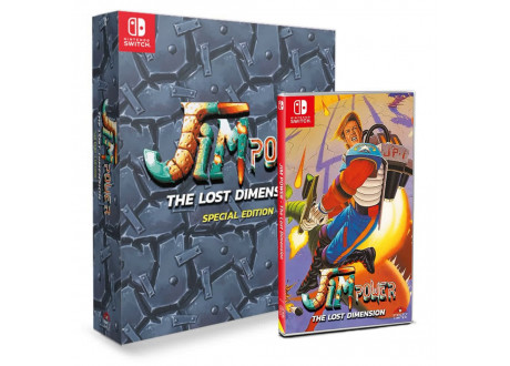 Jim Power: The Lost Dimension - Special Limited Edition (SLG) [Nintendo Switch, английская версия]